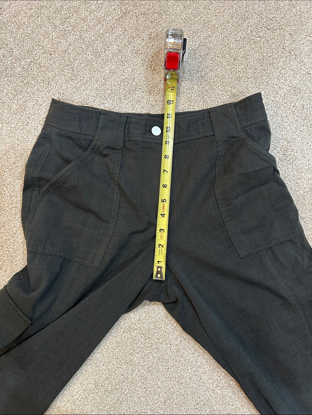 TWP Stretch Wool Cargo Pants in Military, size 6 - Picture 13 of 13